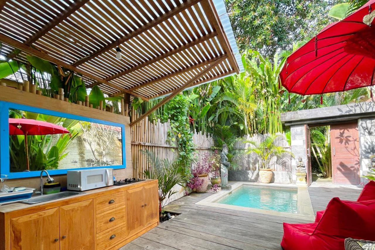 The Secret Jungle Villas Seminyak Exterior foto